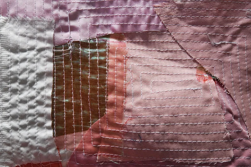 DNMADe 2019/22 - Parcours textileReassemble : des matières écoresponsables créées à partir de chutes de tissu.