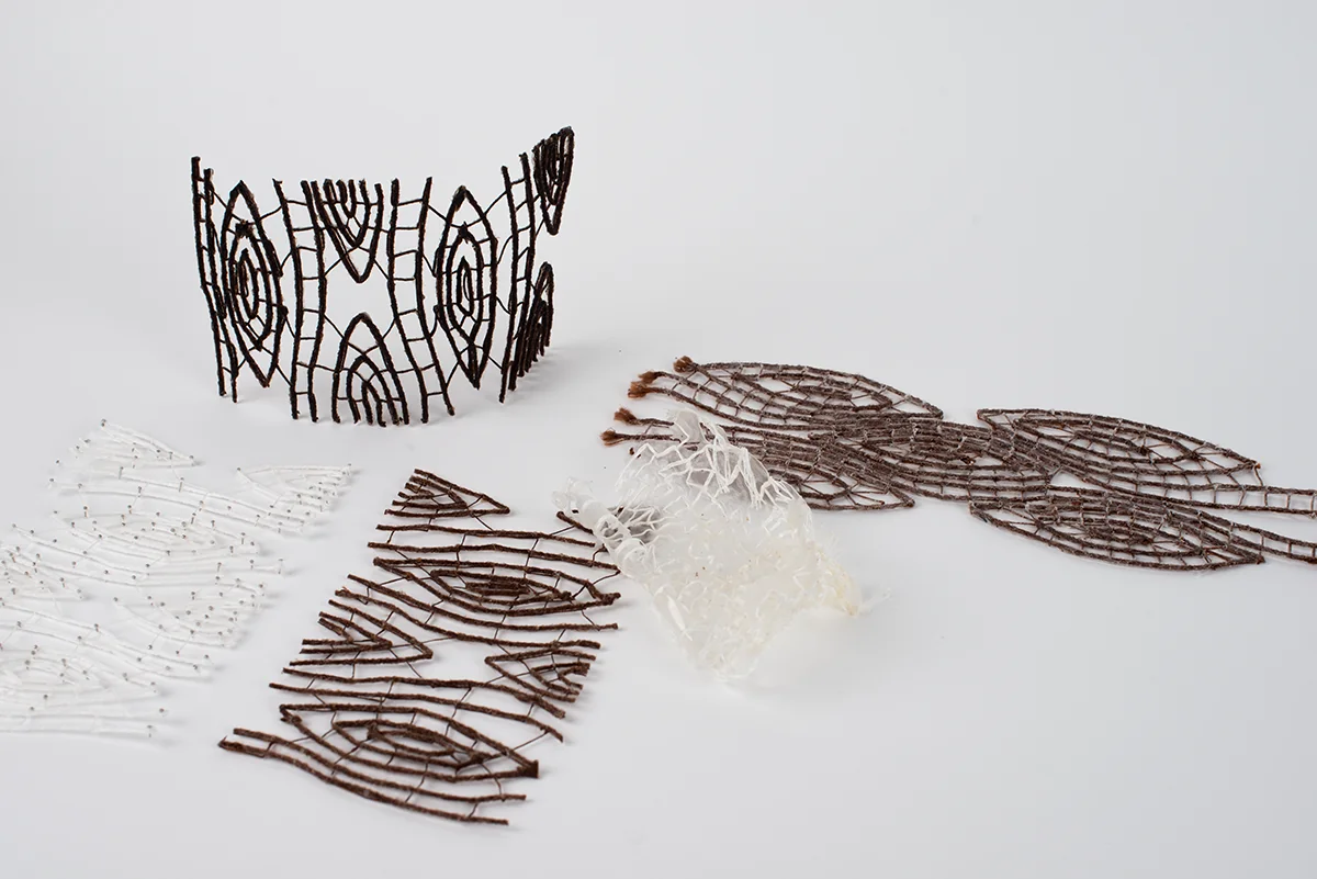 Dentelle sur mesure : production textile en fil
