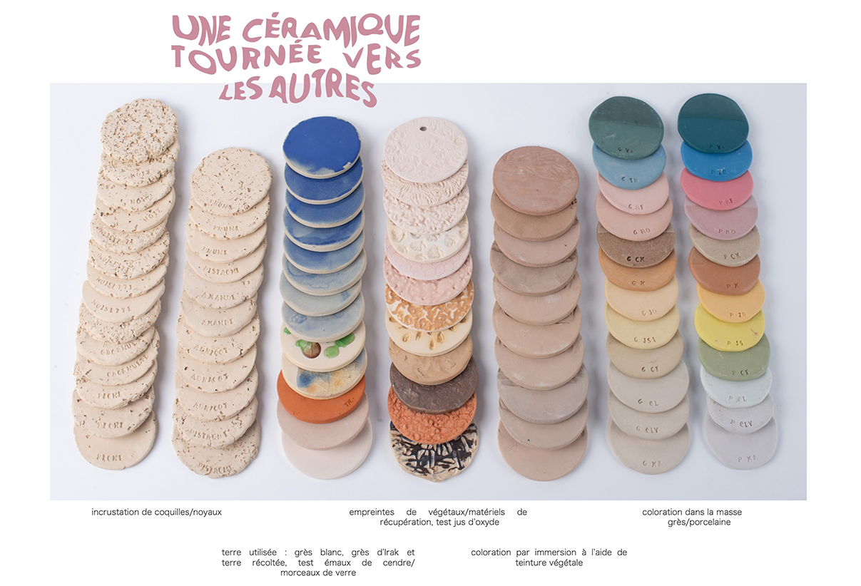 tessons, matériauthèque