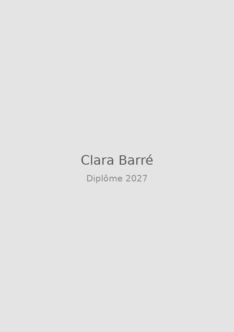Clara Barré
