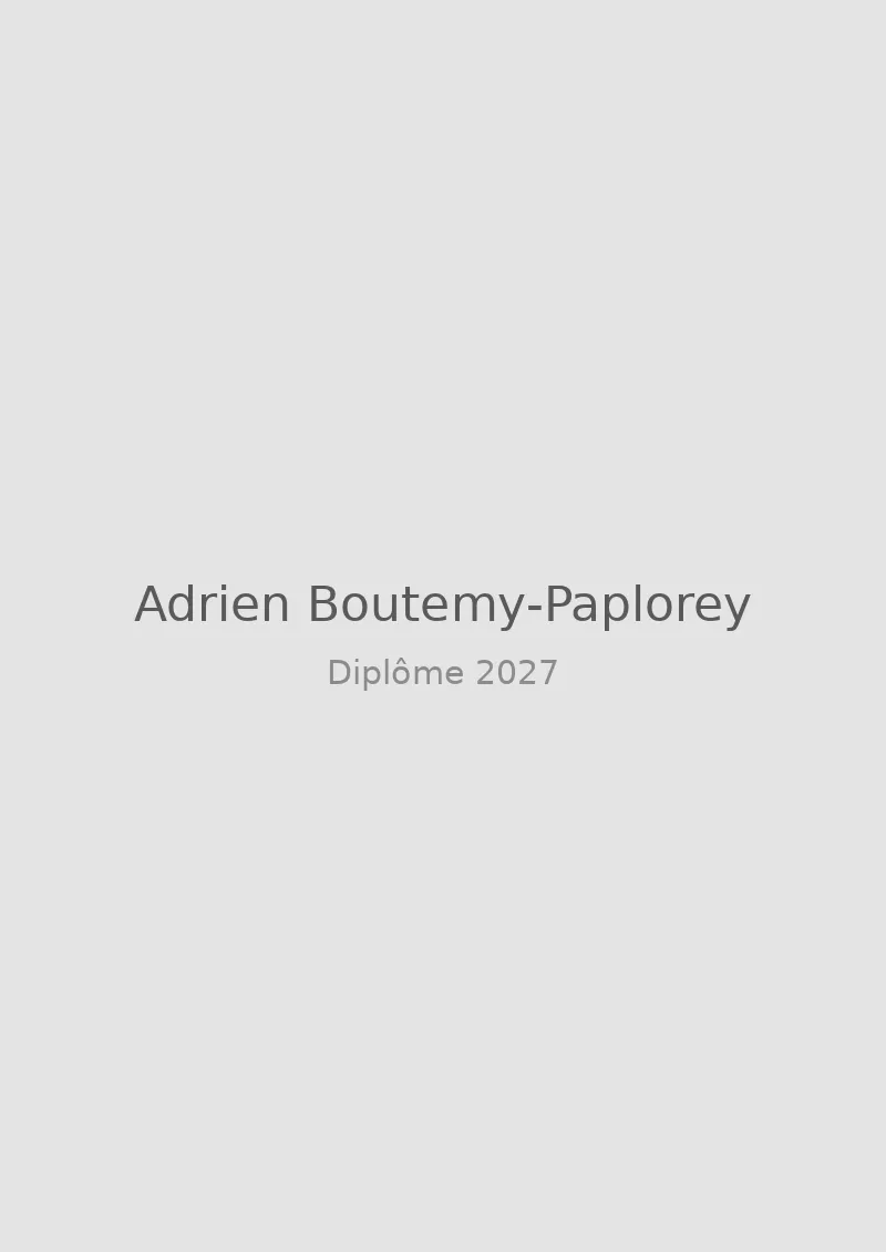 Adrien Boutemy-Paplorey