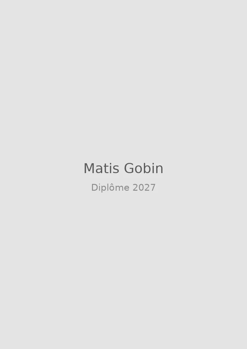 Matis Gobin